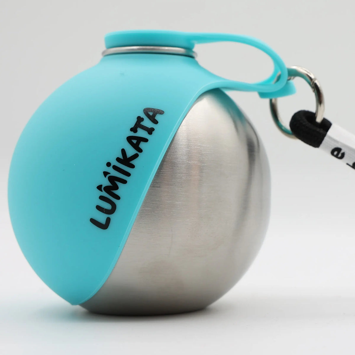 Lumikata 2-in-1 Portable Dog Water Bottle & Bowl - Leak-Proof Stainless Steel for Small Dogs, Perfect for Walks and Travel!