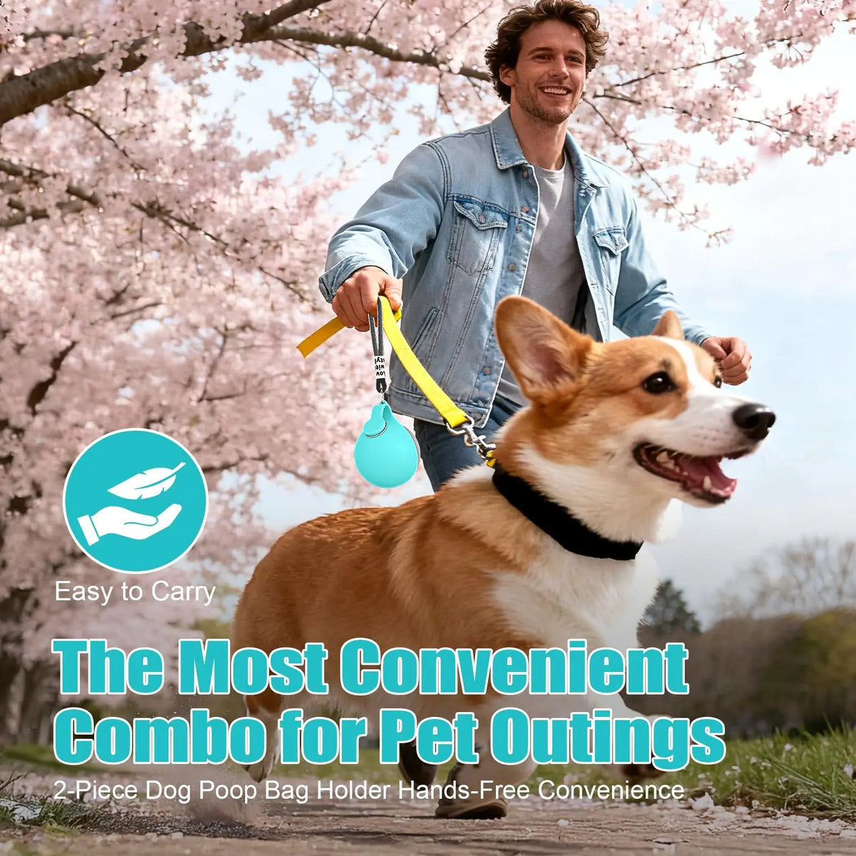 Lumikata 2-in-1 Portable Dog Water Bottle & Bowl - Leak-Proof Stainless Steel for Small Dogs, Perfect for Walks and Travel!