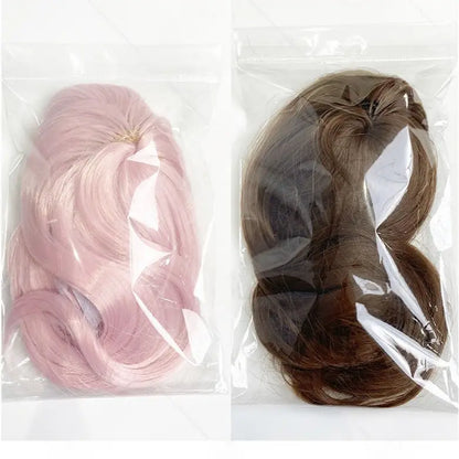 Adorable Pet Wig for Dogs & Cats - Fun DIY Cosplay Hair Accessory with Secure Elastic Band & Anti-Slip Buckle for Halloween, Holidays, Birthdays, and Photo Ops!