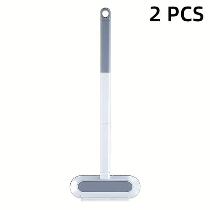 Eco-Friendly Upgraded Reusable Pet Hair Remover Brush - Lightweight, Compact Design with Extra-Long Handle & Flexible Bristles for Effortless Cleaning of Dog & Cat Hair on Furniture and Bedding