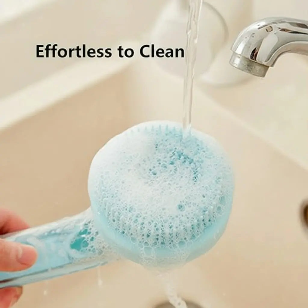 2026 Universal 2-in-1 Pet Bath & Grooming Brush with Soap Dispenser - Gentle Massage Aid for Dogs & Cats, Enhances Beauty & Saves on Dry Shampoo
