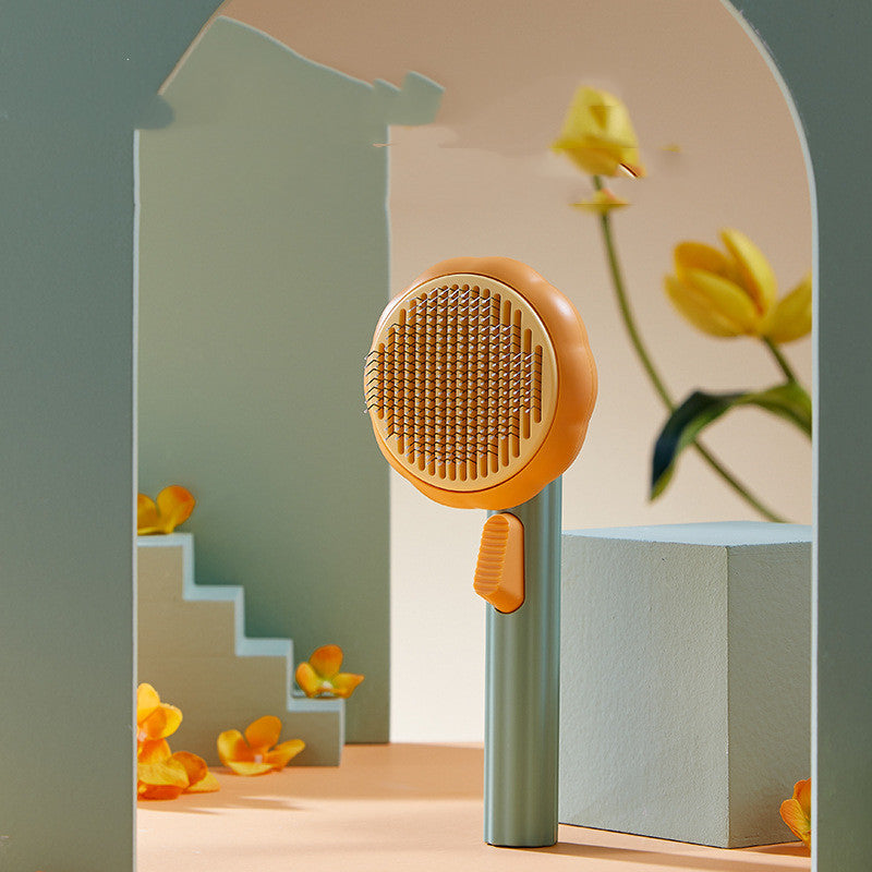 Pumpkin Pet Brush  